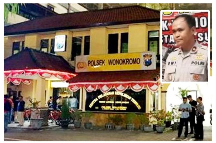 Mapolsek Wonokromo (inset) Kapolsek Wonokromo, Kompol Dwi Jatmiko. S.H., S.I.K., M.I.K IMG 20240704 223312