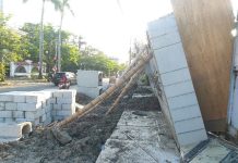 Proyek Pendestrian dengan Saluran Jalan Kartini Akibatkan Pagar Tembok Rumah Warga Nyaris Ambrol IMG 20240807 150957