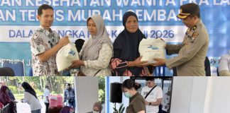 PJT I dan Polres Malang Berikan Layanan Kesehatan Gratis dan Tebus Murah Sembako di Karangkates IMG 20260424 075250